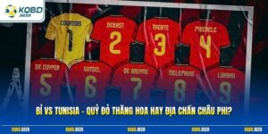 Bỉ vs Tunisia