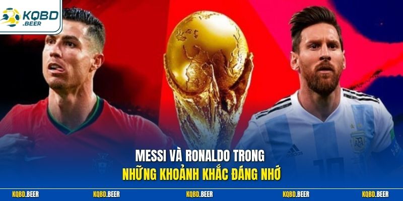 Messi và Ronaldo trong những khoảnh khắc đáng nhớ