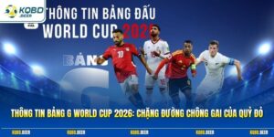 Thông Tin Bảng G World Cup 2026: Chặng Đường Chông Gai Của Quỷ Đỏ